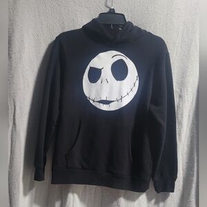 Disney Black Nightmare Before Christmas Hoodie. Unisex Youth XL 14/16